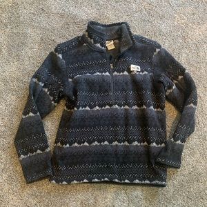 The North Face Mens Gordon Lyons 1/4 zip Medium TNF